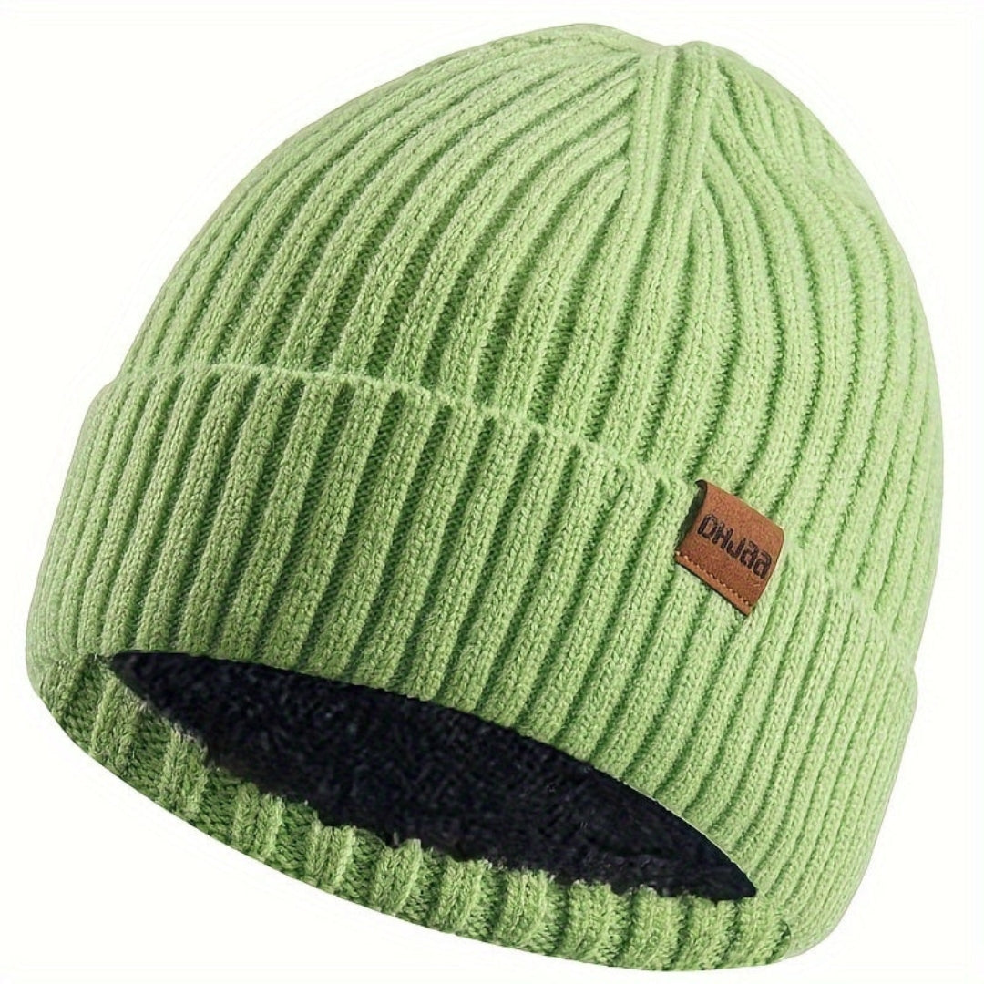 Zimowy Zestaw Dzianinowy 3-częściowy Ciepły i Wygodny