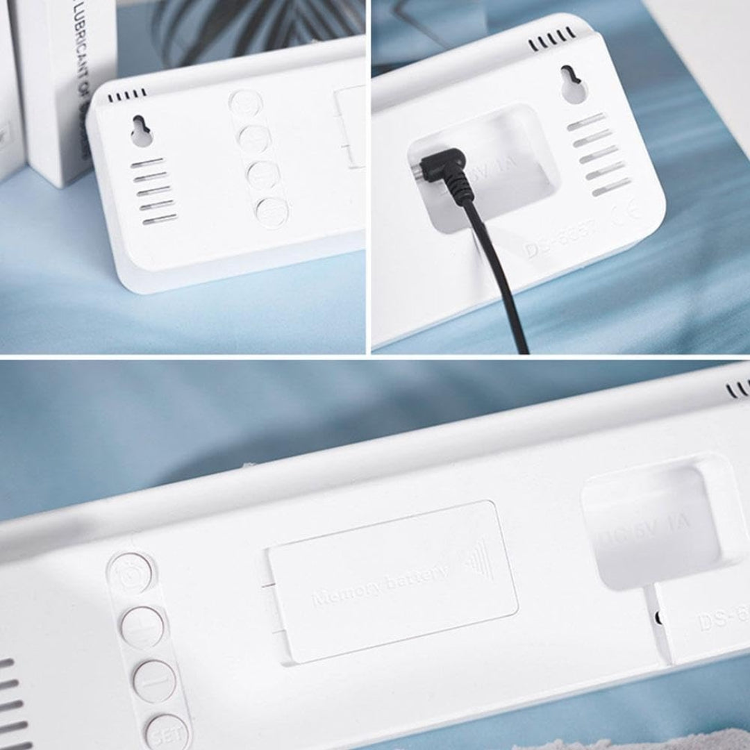 Nowoczesny Cyfrowy Zegar Ścienny LED