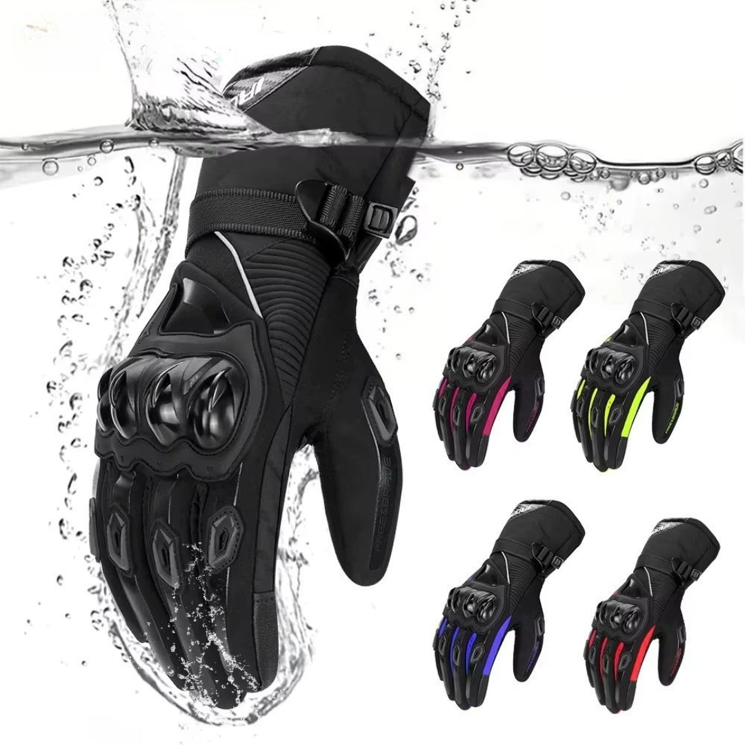 Wodoszczelne i Ogrzewane Rękawice Motocyklowe na Zimę