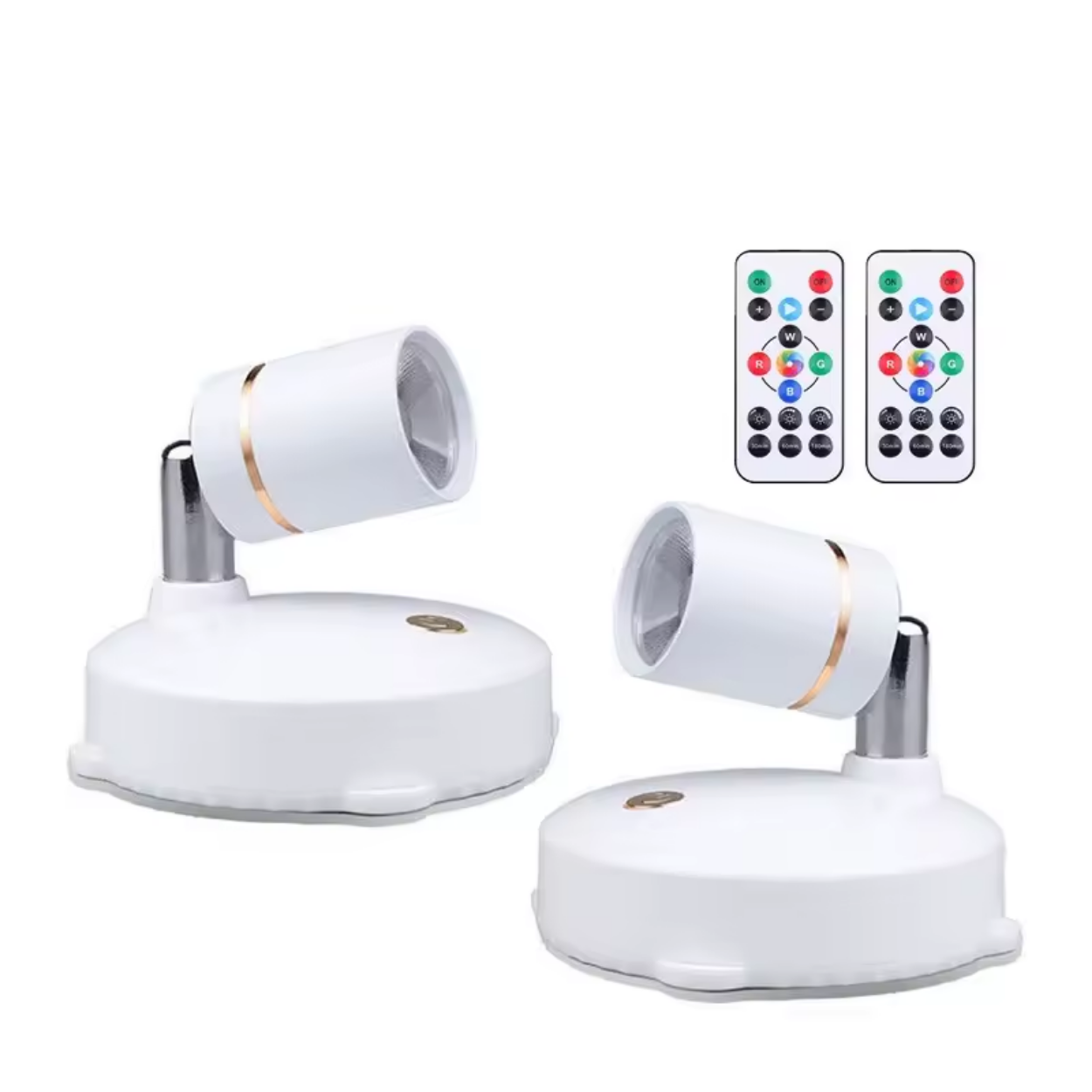 Lampa LED RGB z pilotem i 16 regulowanymi kolorami