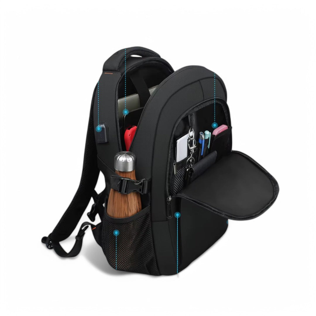 Marcherelle™ – Sac à Dos Imperméable 15,6″ au Design Élégant