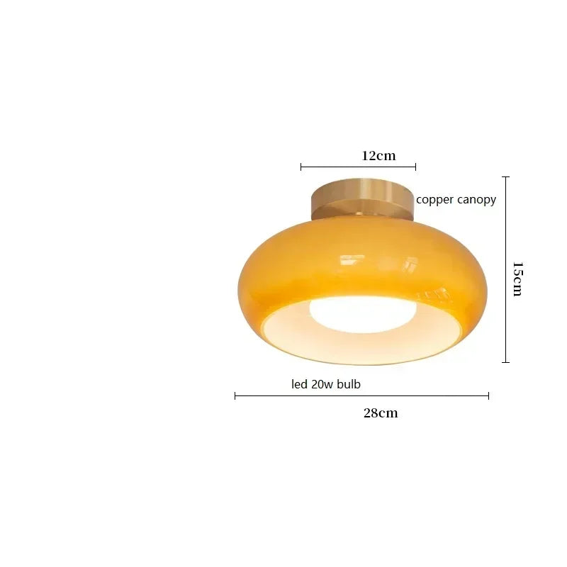 Lumière Élégante - Żyrandole LED ze Szklanego Przezroczystego
