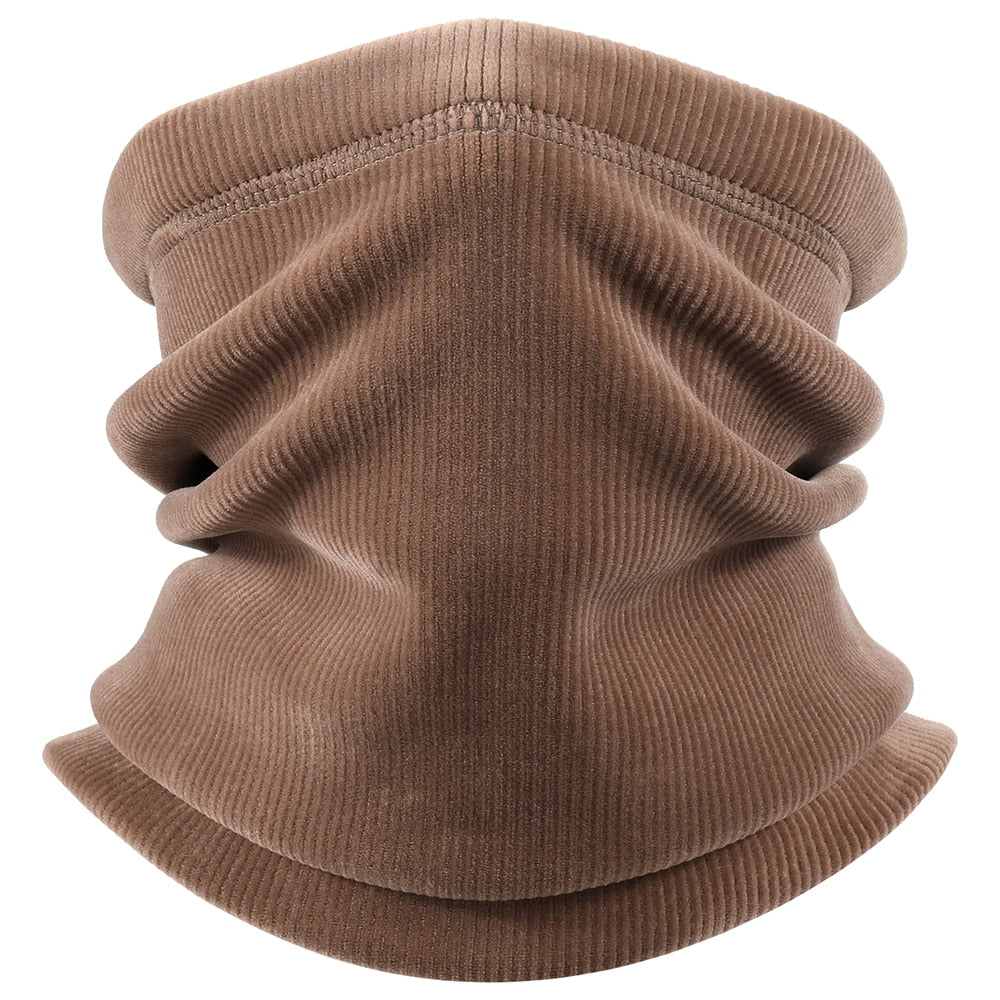 Miękki polarowy komin na zimę