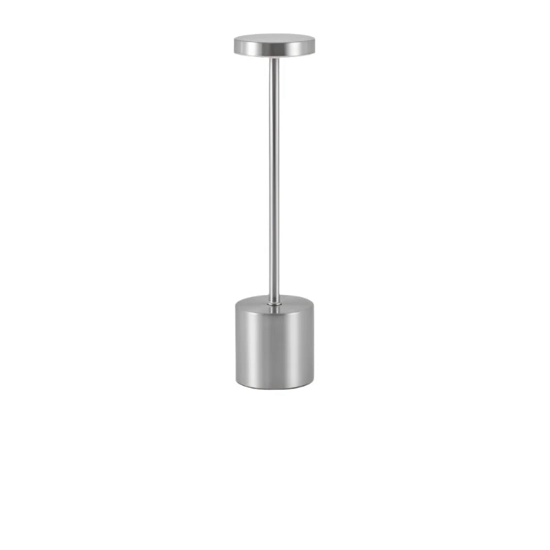 Elegancka lampa biurkowa kremowo-biała