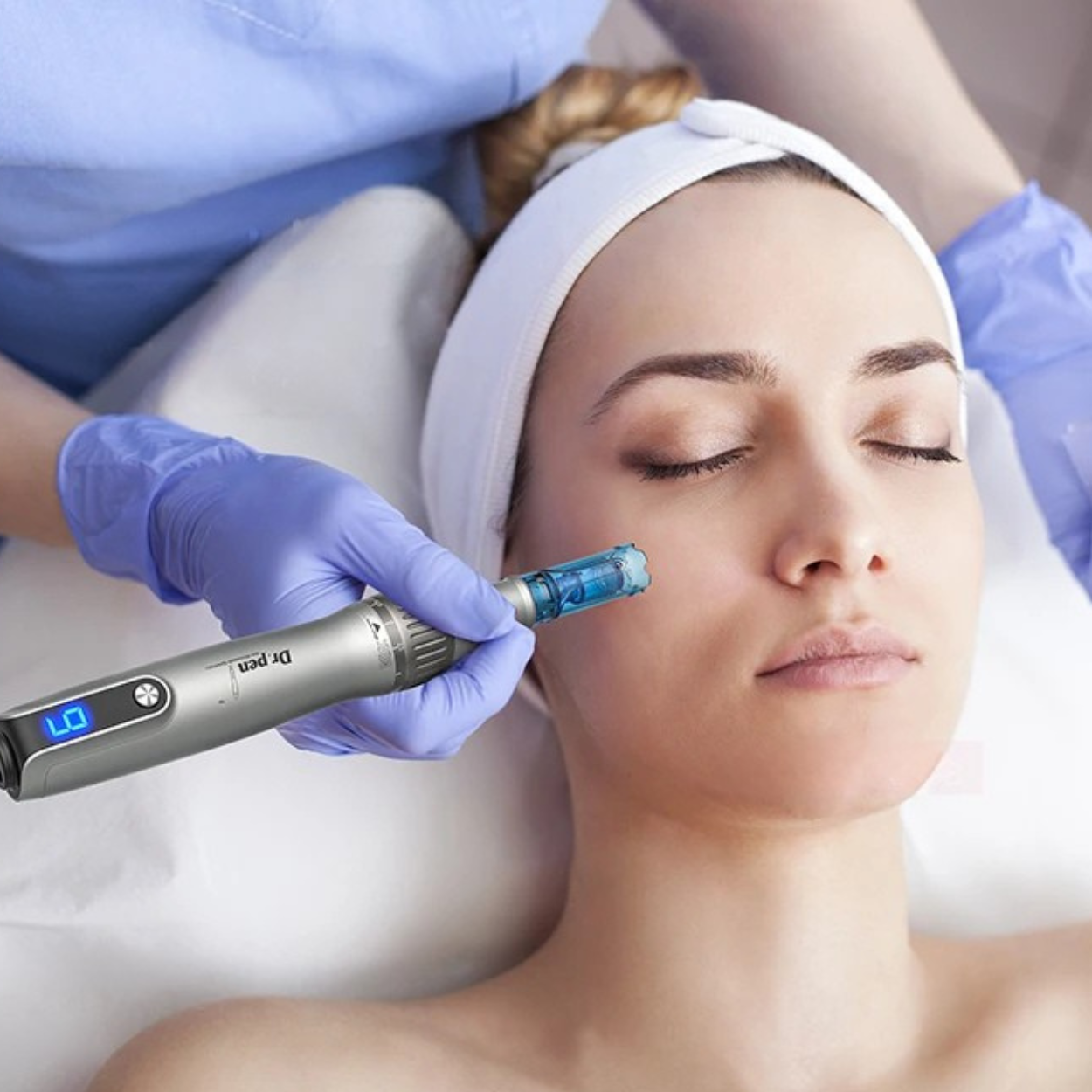 Profesjonalny Długopis Microneedling Przeciwstarzeniowy do Twarzy