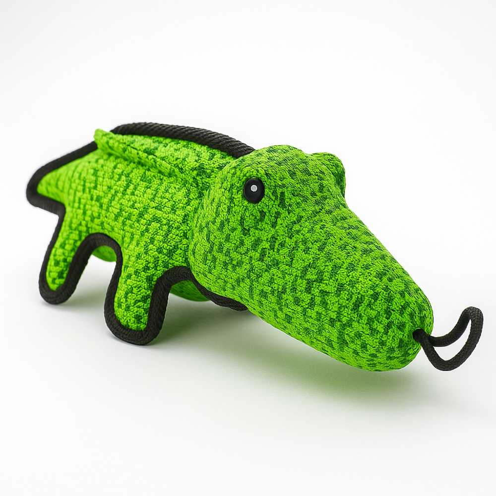 Wytrzymała pluszowa zabawka do gryzienia dla silnych psów