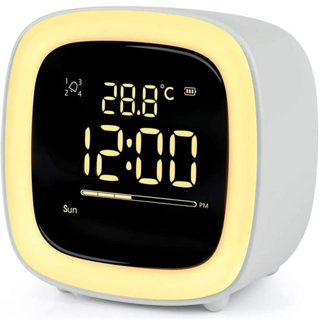 Elegancki cyfrowy budzik LED
