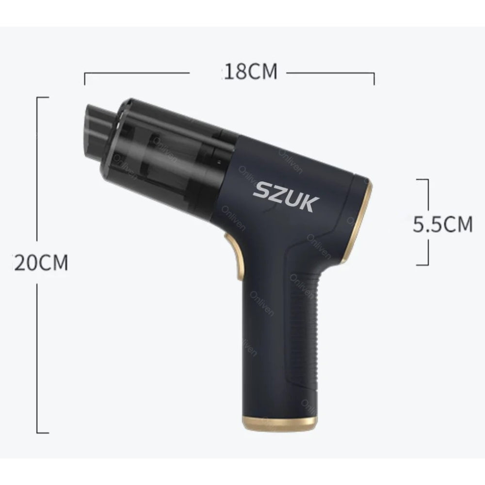 Mocny i kompaktowy odkurzacz samochodowy