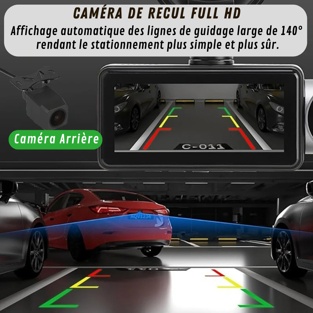 Kamera Samochodowa 4K HD z Ciągłym Nagrywaniem
