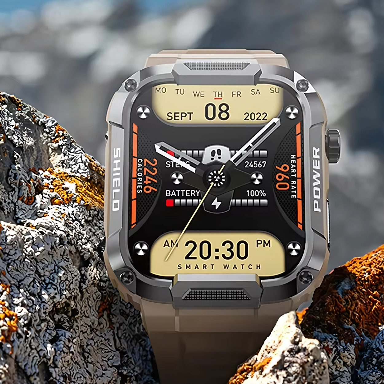 Wodoszczelny i Elegancki Smartwatch MK66