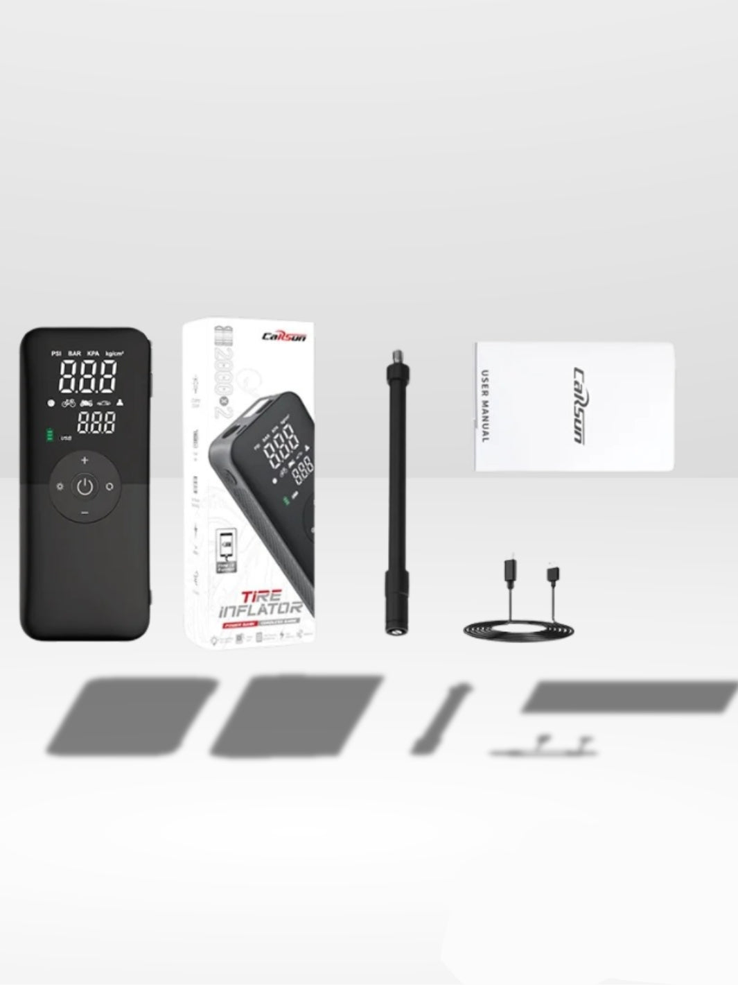 Przenośna sprężarka powietrza 12V do samochodu