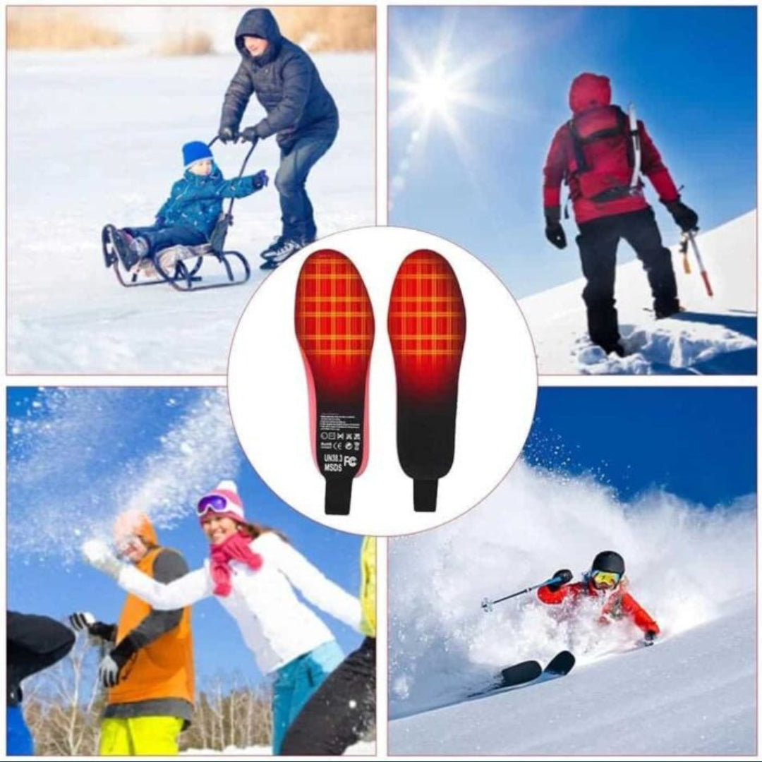 Wielorazowe Elektryczne Ogrzewane Wkładki do Butów