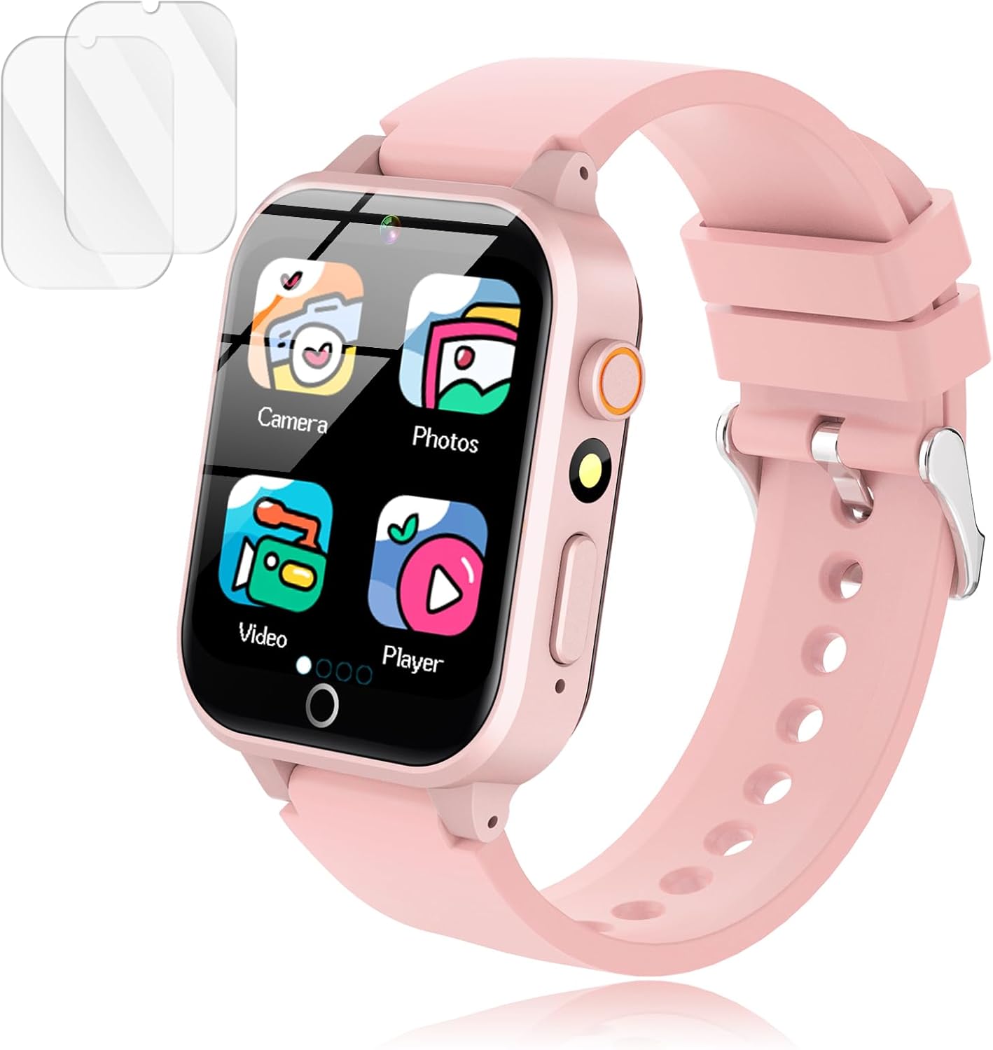 Zegarek dziecięcy z ekranem dotykowym, grami i kamerą