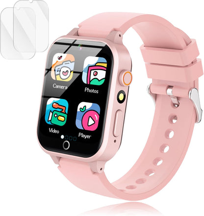 Zegarek dziecięcy z ekranem dotykowym, grami i kamerą