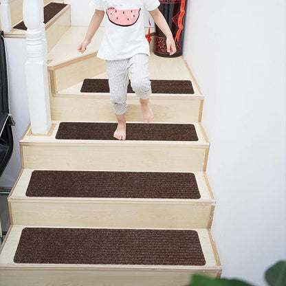 Samoprzylepne Antypoślizgowe Nakładki na Schody - Zestaw 15 sztuk