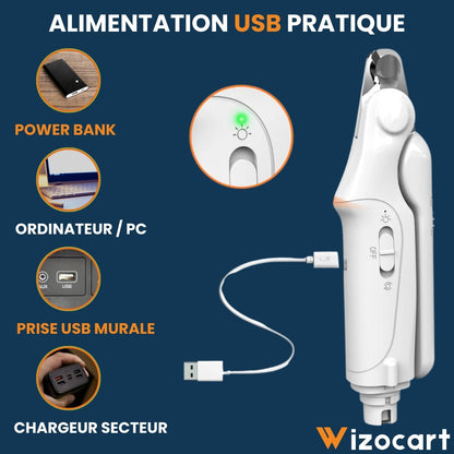 Praktyczne Obcinaczki do Pazurów 2 w 1 dla Psów i Kotów