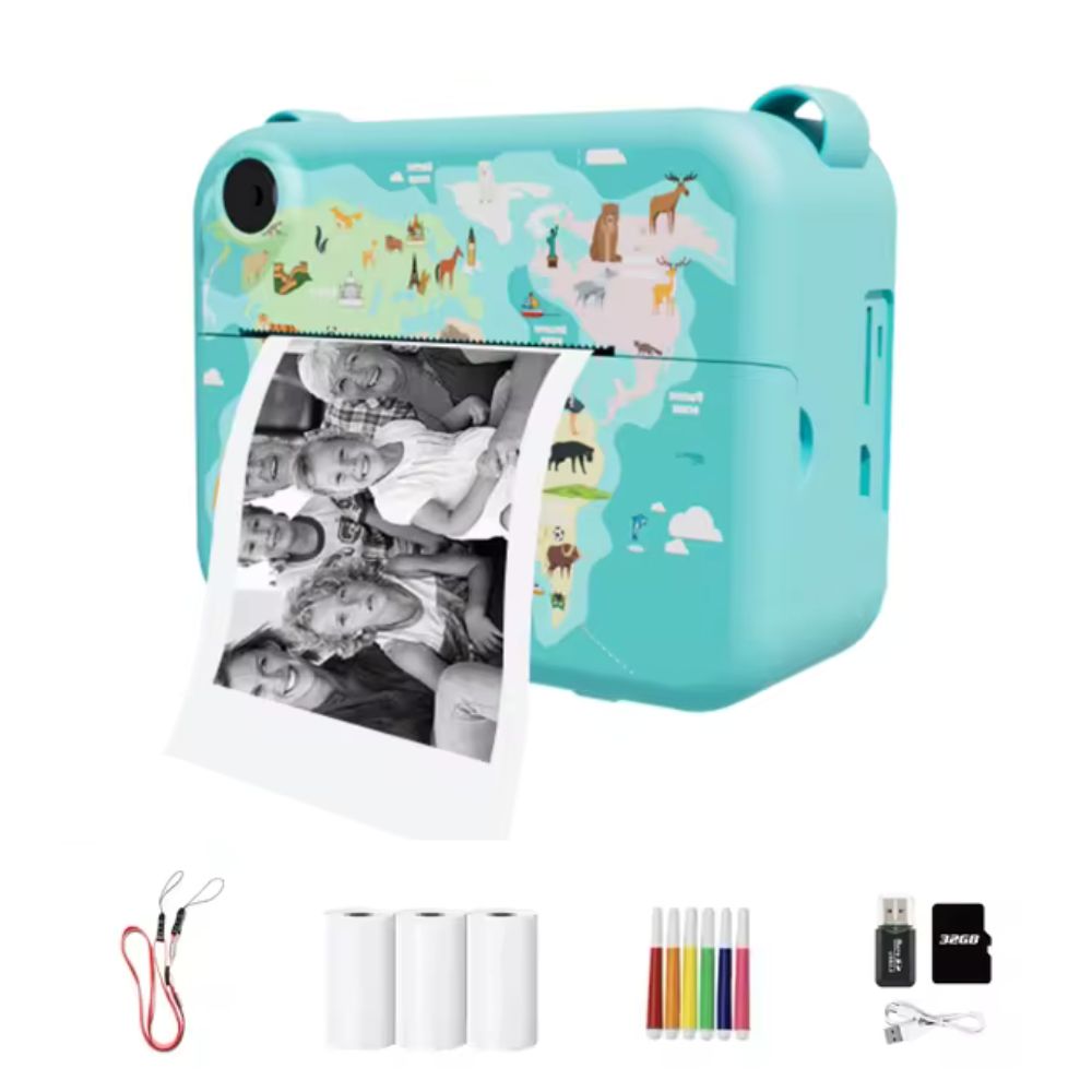 Zabawny aparat fotograficzny dla dzieci - śmieszne zdjęcia natychmiastowe dla maluchów