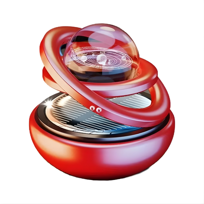 Elegancki obrotowy dyfuzor zapachowy do samochodu z kryształu