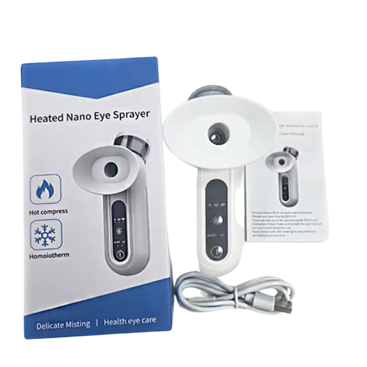 Urządzenie do Pielęgnacji Oczu na Parę Przeciwzmarszczkowe