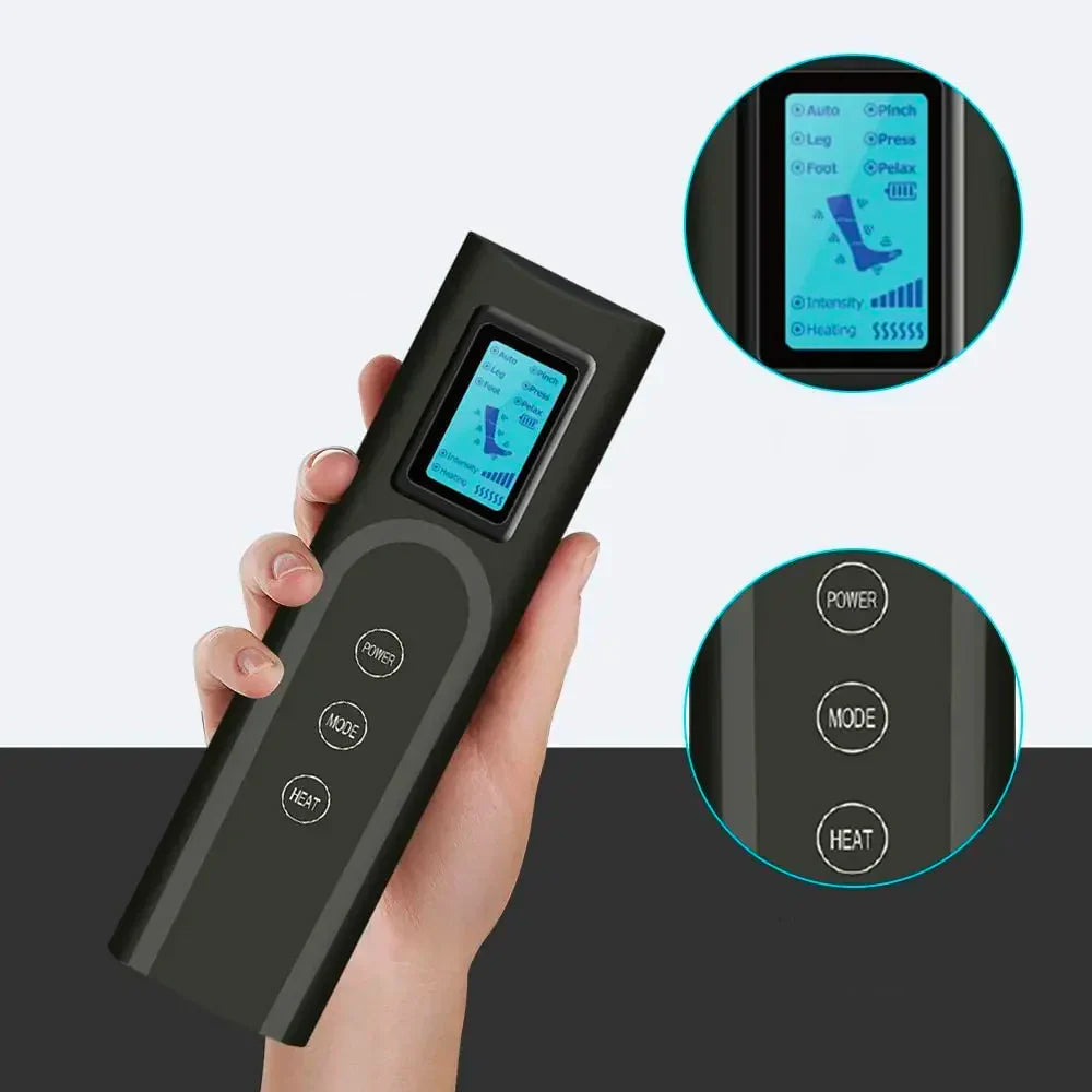 Podgrzewany relaksujący masażer stóp i nóg