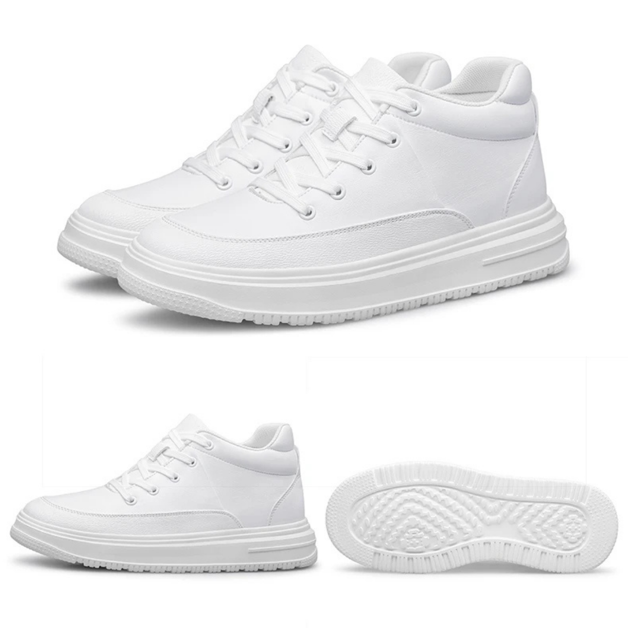 Wygodne i eleganckie damskie sneakersy na koturnie