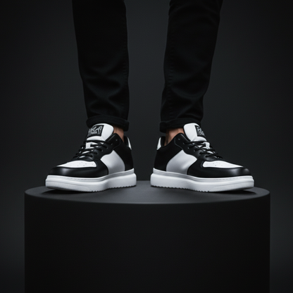 Dyskretne i wygodne męskie buty z podwyższeniem