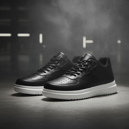 Dyskretne i wygodne męskie buty z podwyższeniem