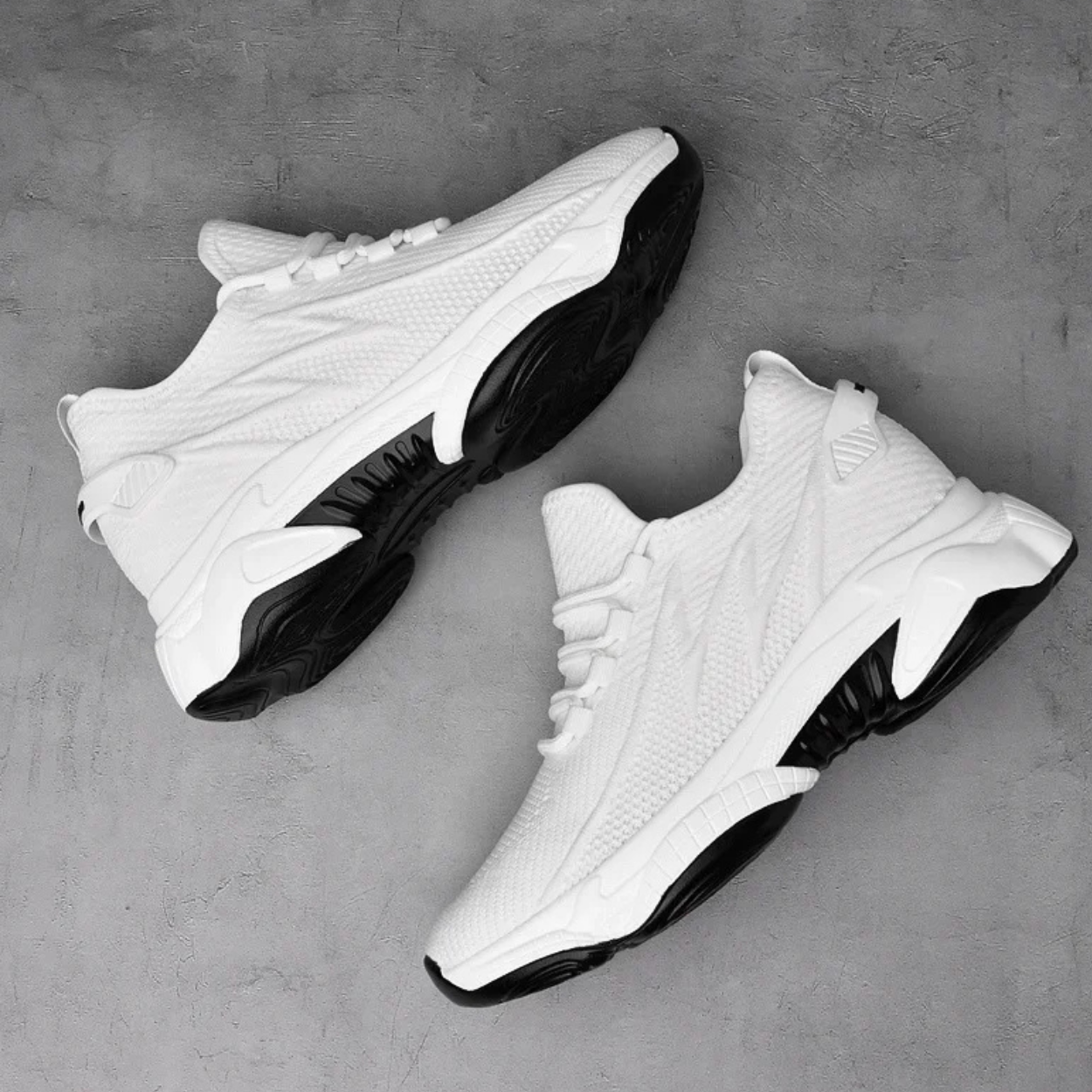 Buty sportowe z dyskretnym podwyższeniem +7 cm