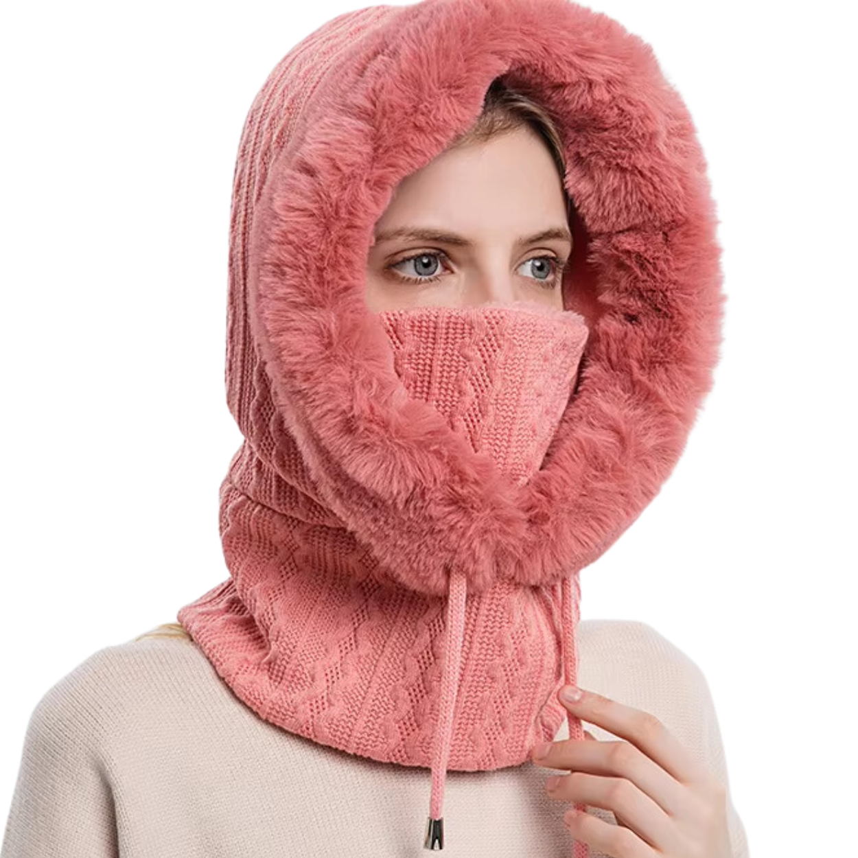 Polarowa Kominiarka 3 w 1: Szalik i Czapka