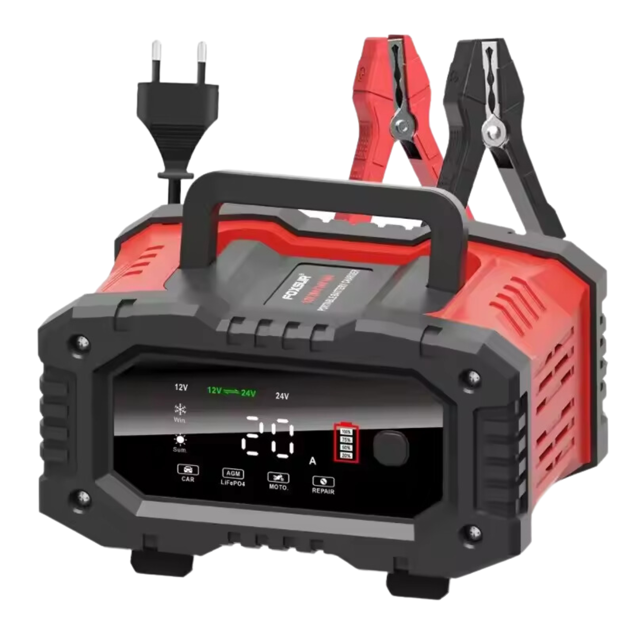 Szybka Ładowarka Samochodowa 12V i 24V