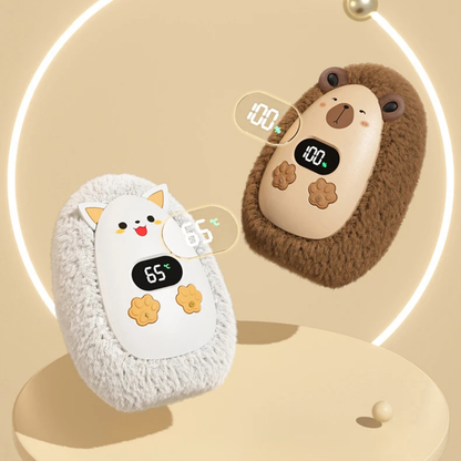 Miękkie Pluszowe Rękawice Ogrzewające