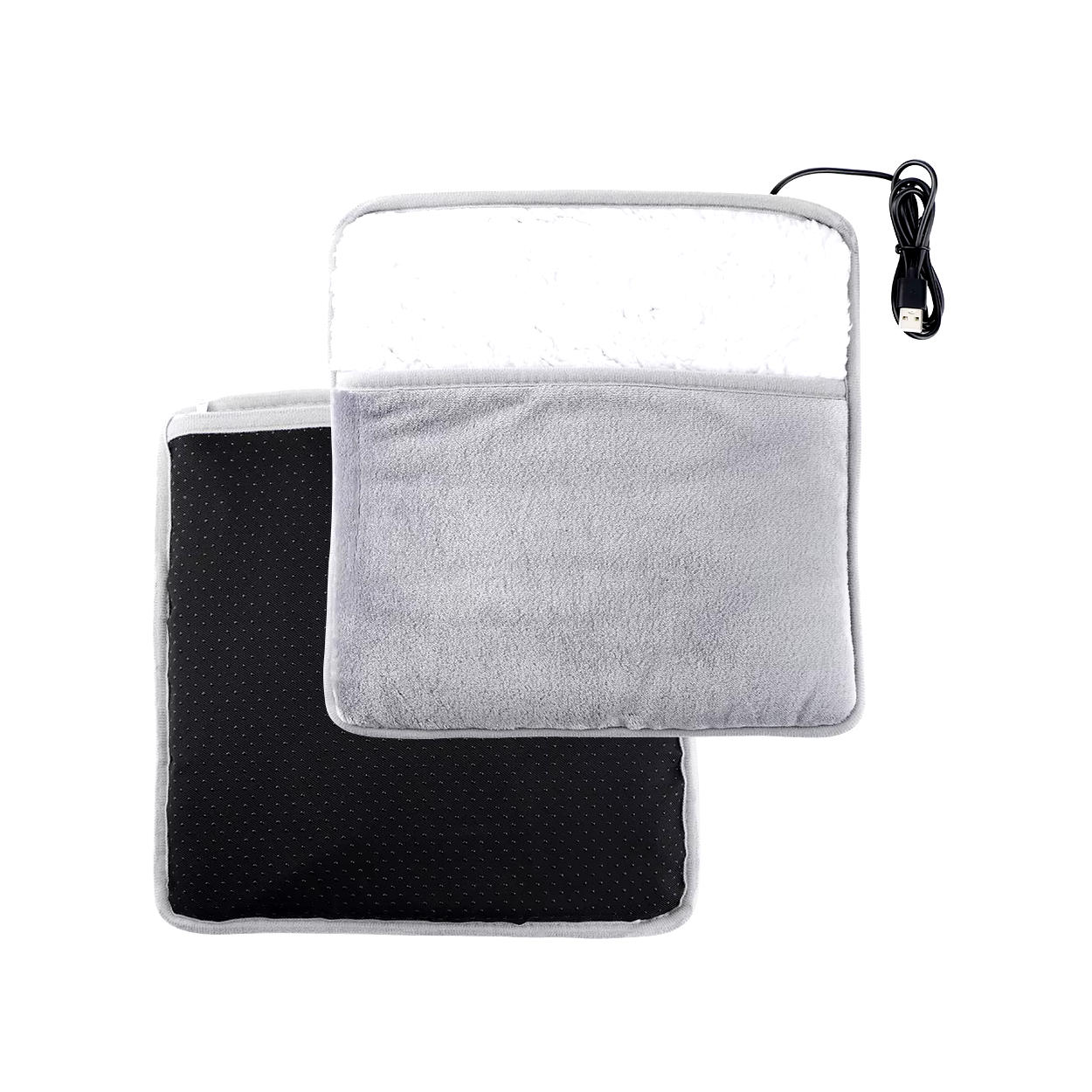 Kompaktowy, ładowalny elektryczny ogrzewacz stóp