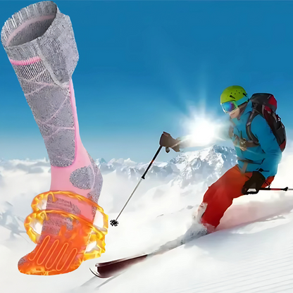 Ogrzewane Skarpety do Sportów Outdoorowych
