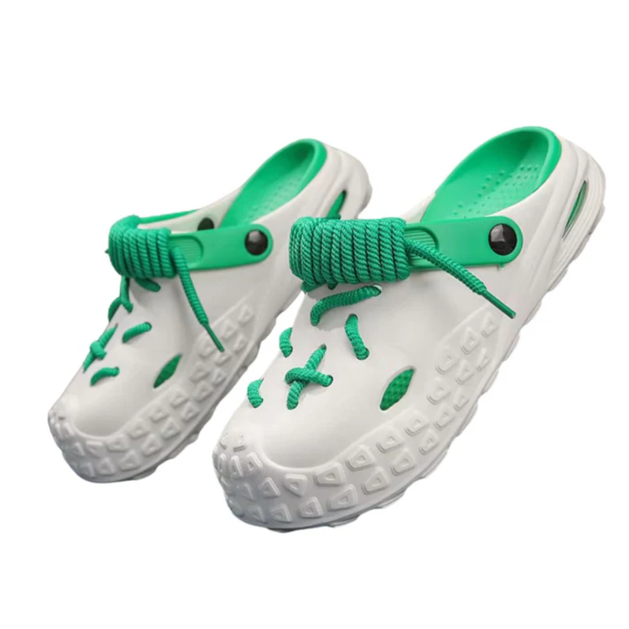 Damskie Oddychające Drewniaki z Wygodną Podeszwą