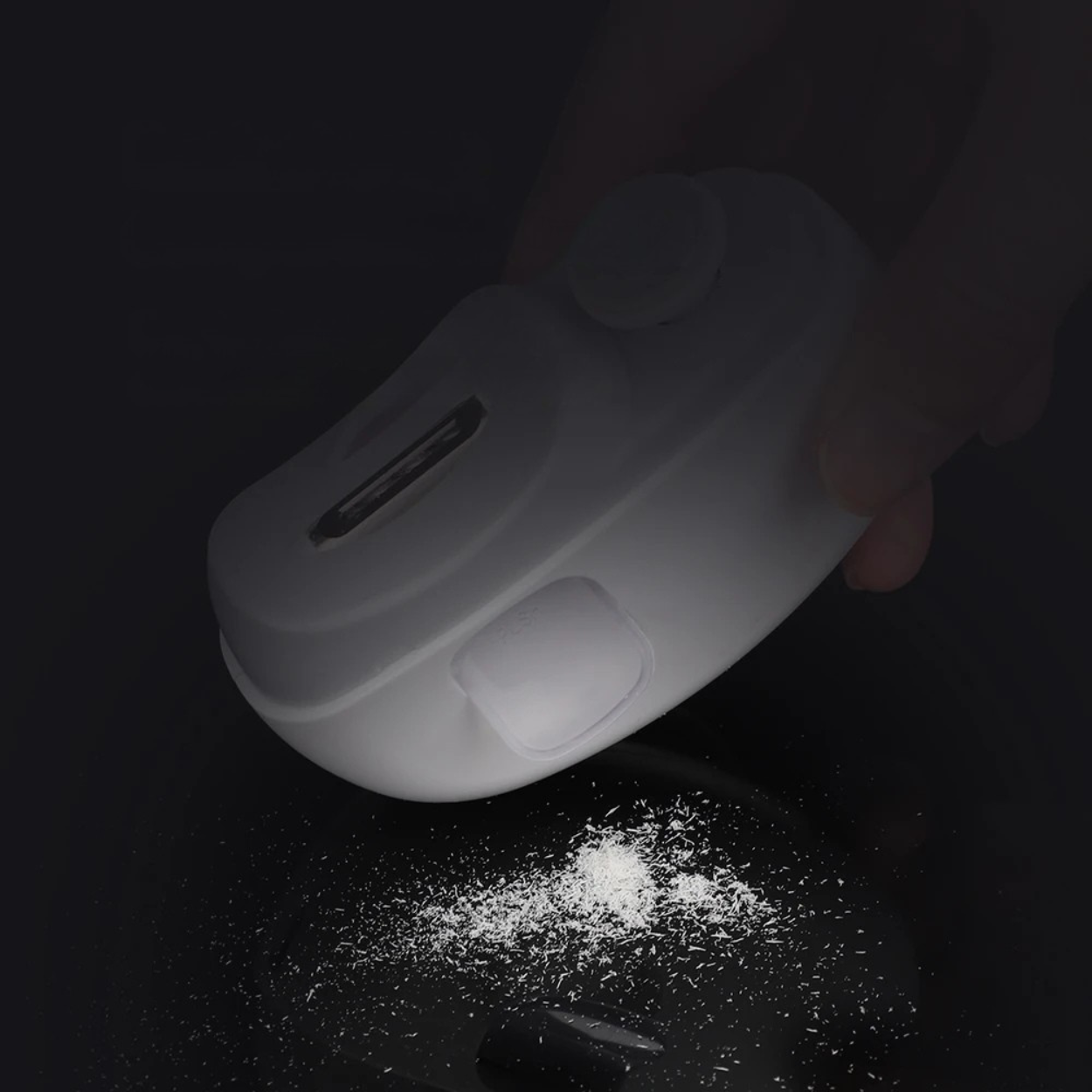 Profesjonalny elektryczny obcinacz do paznokci 3 w 1