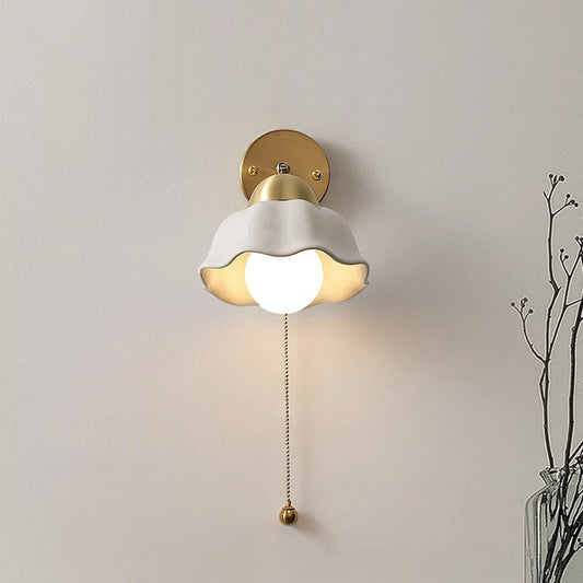 Lampe Murale Fleur Délicate Vintage - Santeova