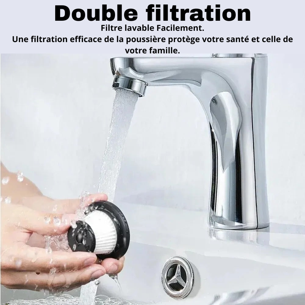 Bezprzewodowy, mocny i lekki odkurzacz samochodowy