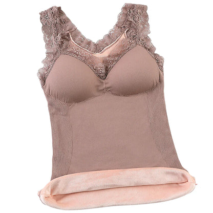 Miękki i Ciepły Termiczny Tank Top na Zimę