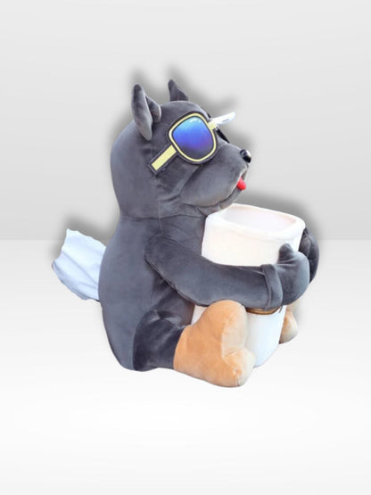 Podłokietnik Samochodowy Pies z Koszem na Śmieci i Pudełkiem na Chusteczki