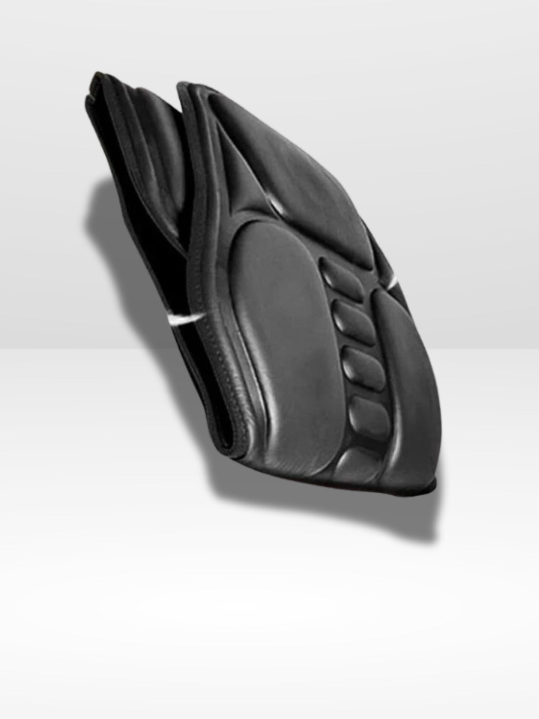 Podgrzewana i Masująca Poduszka na Fotel z Eko Skóry Komfortowa