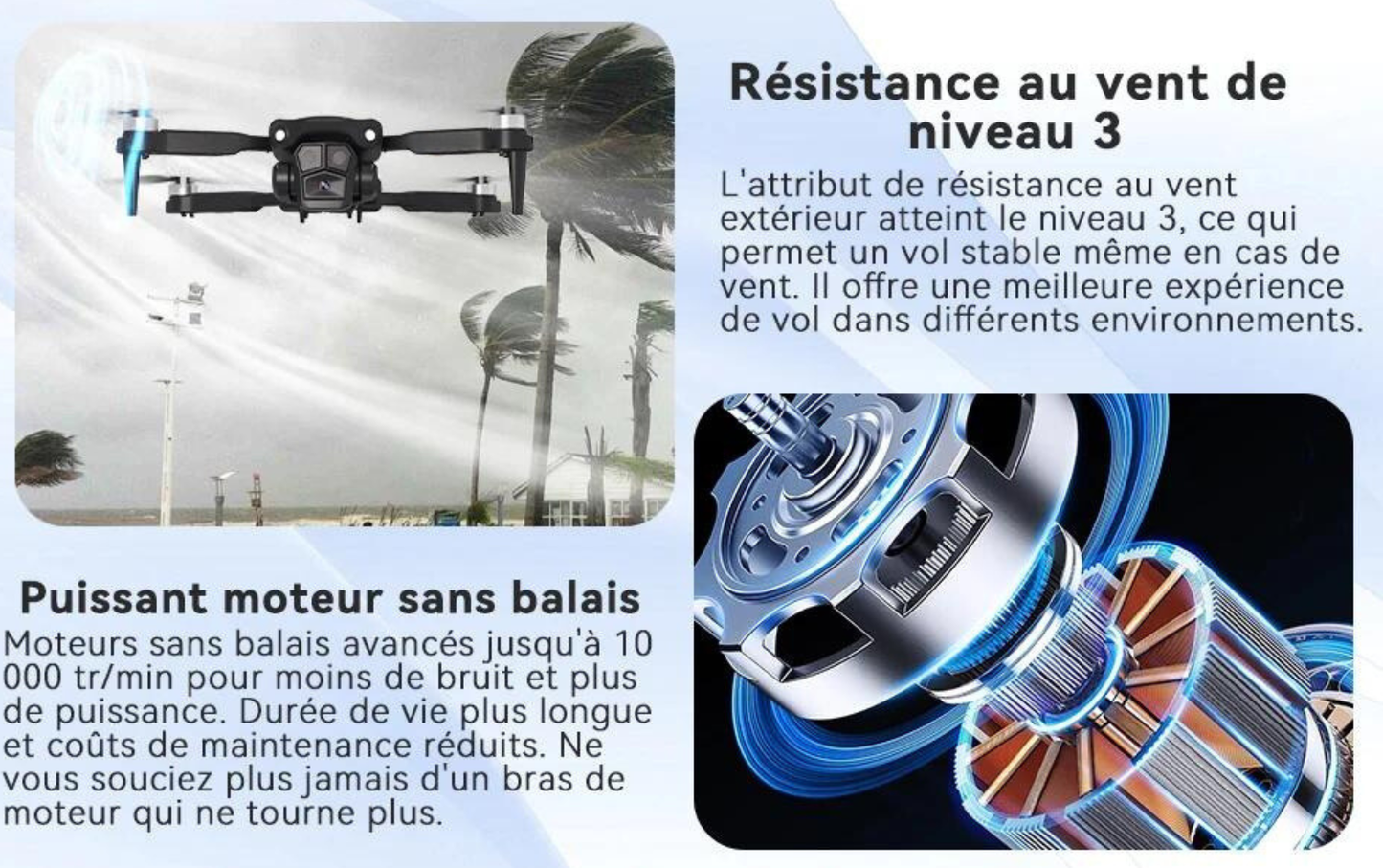 Marcherelle™ | Przenośny dron z podwójną kamerą – Inteligentna stabilizacja i transmisja wideo na żywo