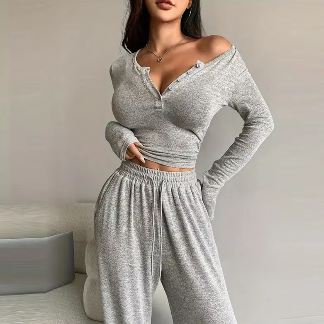Wygodne Spodnie i Bluza Oversize