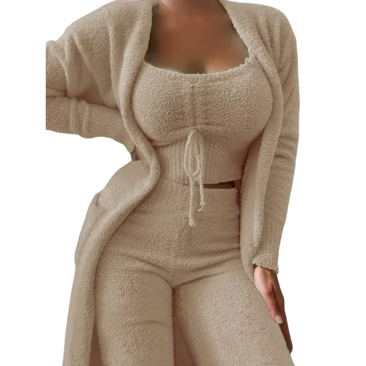 Miękki i Wygodny Damski Welurowy Piżama