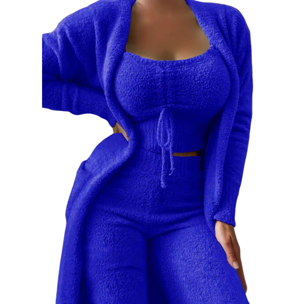 Miękki i Wygodny Damski Welurowy Piżama