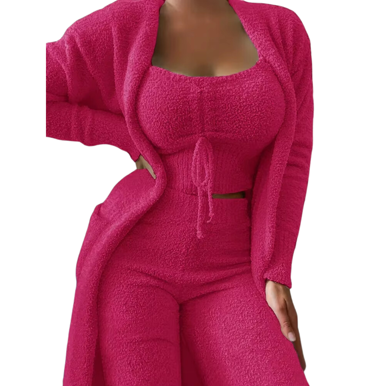 Miękki i Wygodny Damski Welurowy Piżama