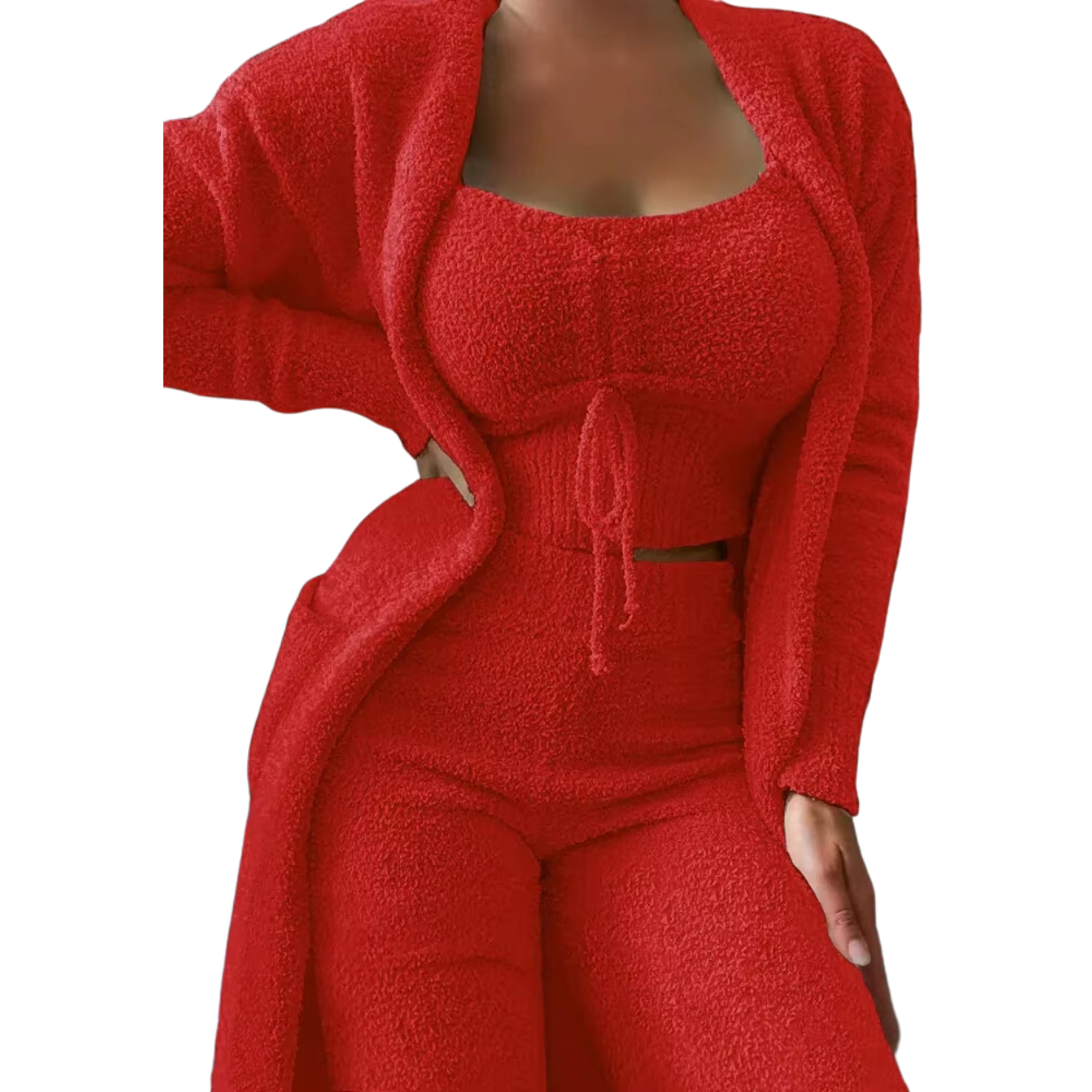 Miękki i Wygodny Damski Welurowy Piżama