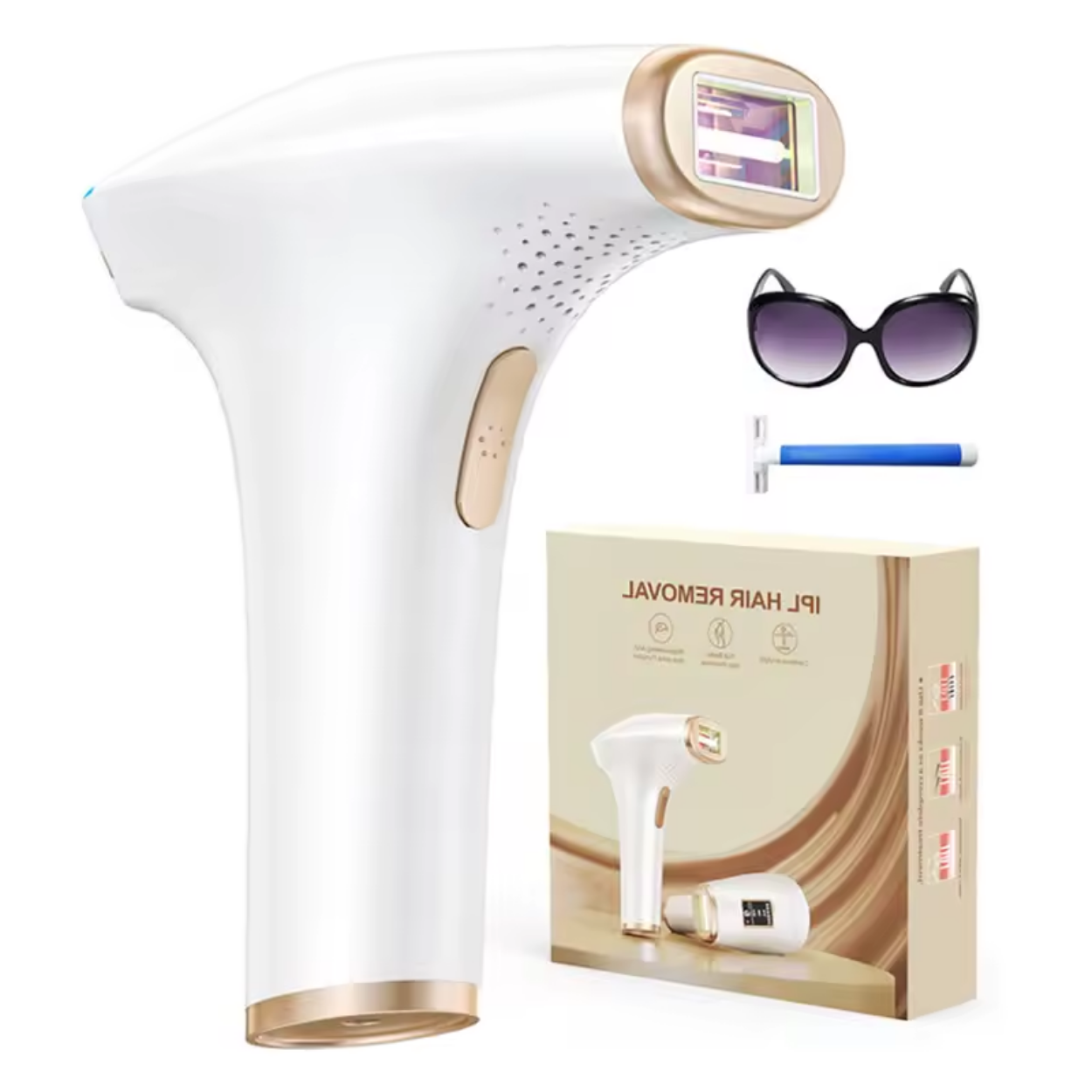 Épilateur Lumière Pulsée IPL pour Visage et Corps - Marcherelle