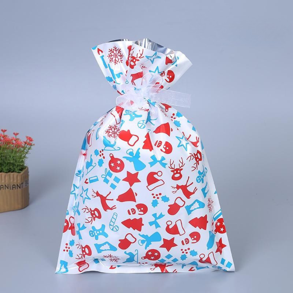 Torba prezentowa wielokrotnego użytku na Boże Narodzenie ekologiczna