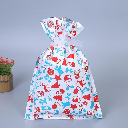 Torba prezentowa wielokrotnego użytku na Boże Narodzenie ekologiczna