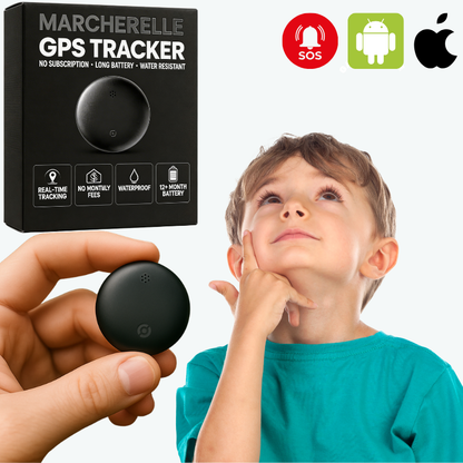 Marcherelle – GPS Tracker Kinderen Zonder Abonnement